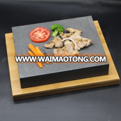 Lava Stone Steak Set,Steak Plate And Sauce Set , BBQ Accessories Steak Plate Set/Cheapest Steak Stone Sets